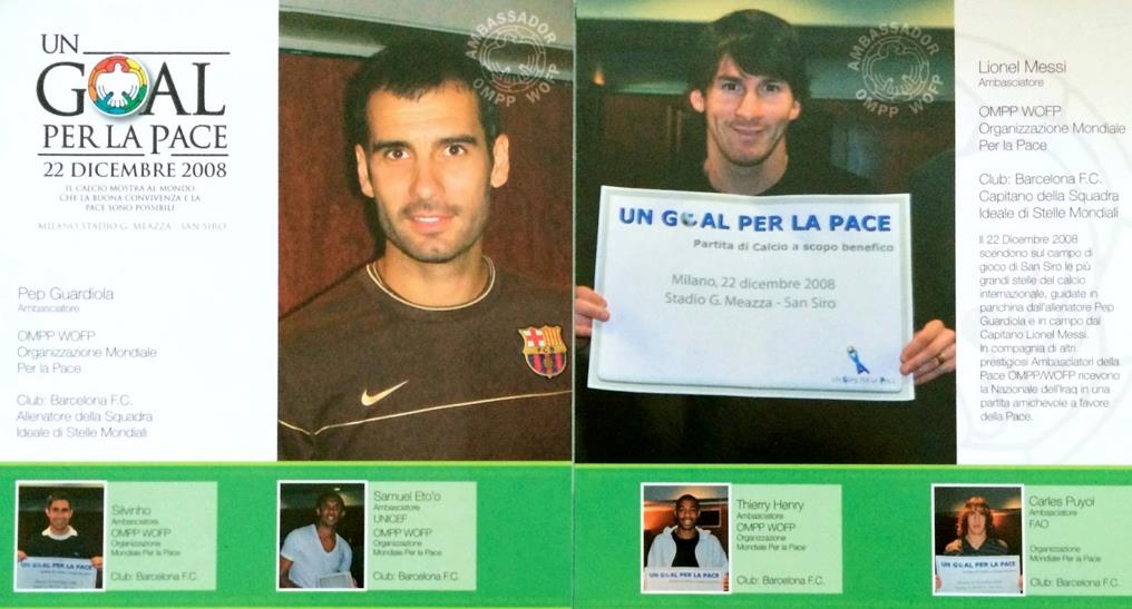 Match for Peace — Iraq / Italy 2008